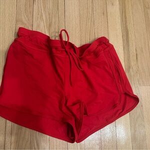 Red Women's Swim Shorts
